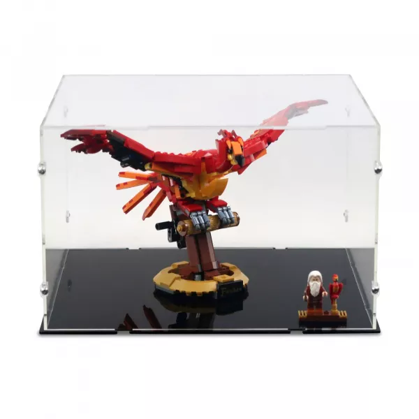 Lego 76394 Fawkes, Dumbledore’s Phoenix Display Case