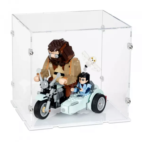 76443 Hagrids und Harrys Motorradtour - Acryl Vitrine Lego