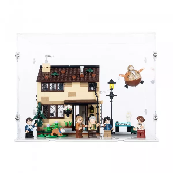 76451 Ligusterweg: Tante Magdas Besuch - Acryl Vitrine Lego