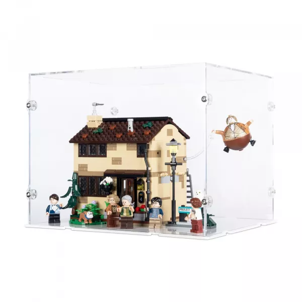 76451 Ligusterweg: Tante Magdas Besuch - Acryl Vitrine Lego