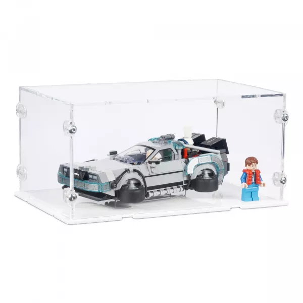 77256 Time Machine from Back to the Future - Display Case