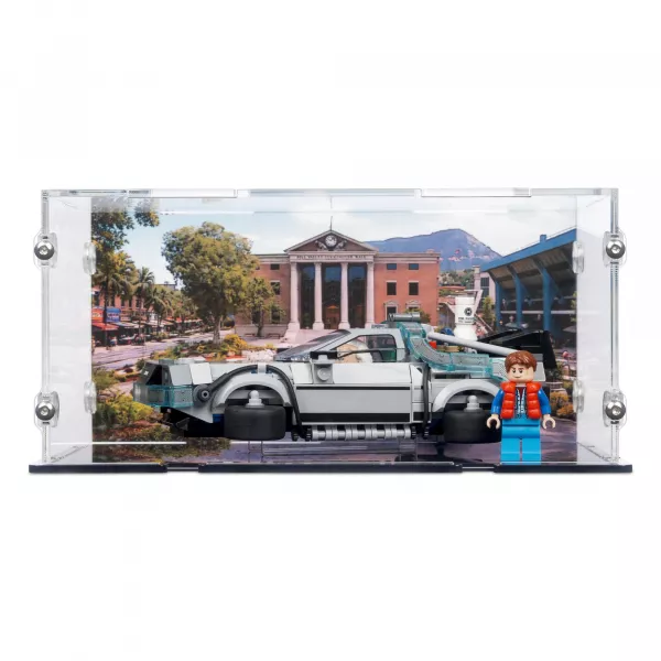 77256 Time Machine from Back to the Future - Display Case