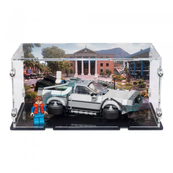 77256 Time Machine from Back to the Future - Display Case