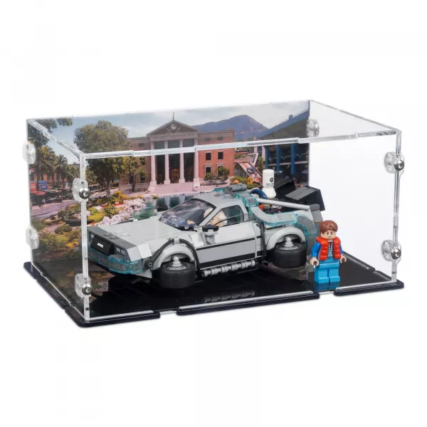 77256 Time Machine from Back to the Future - Display Case