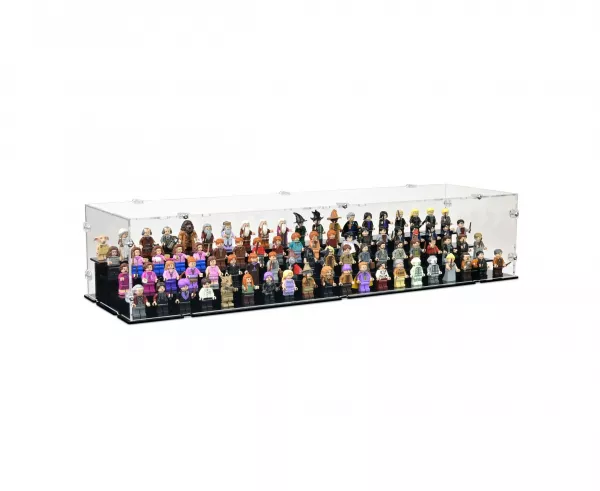 80 Lego Minifiguren - Acryl Vitrine