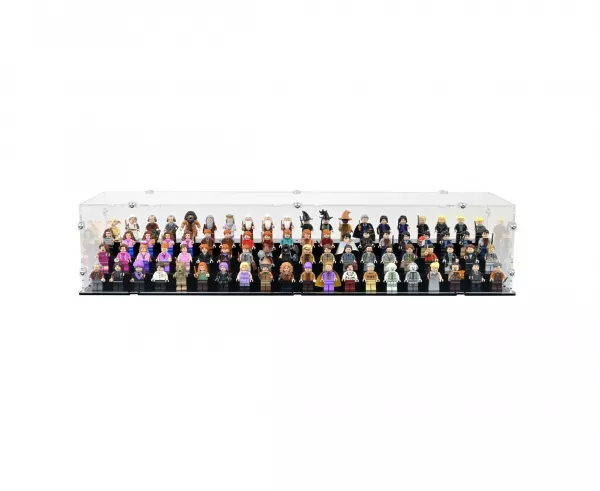 80 Lego Minifiguren - Acryl Vitrine