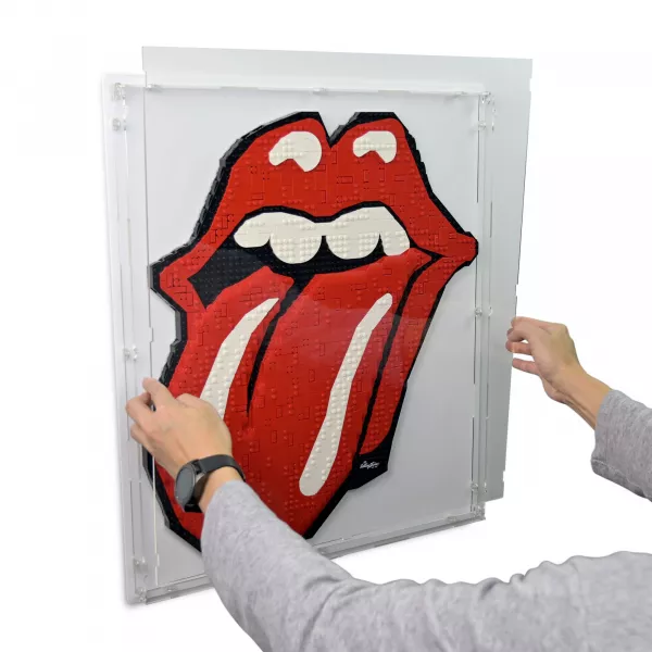 31206 The Rolling Stones Wall Mounted Display Case