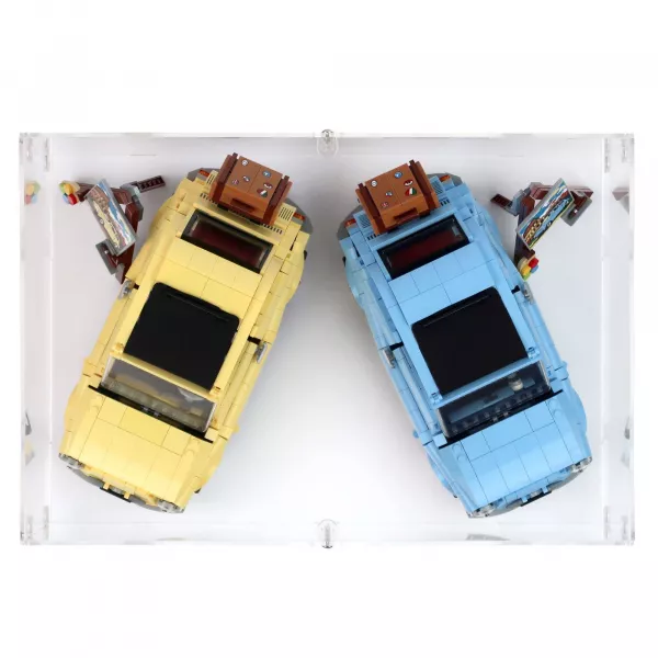 10271/ 77942 Double LEGO Fiat Car Collection Display Case