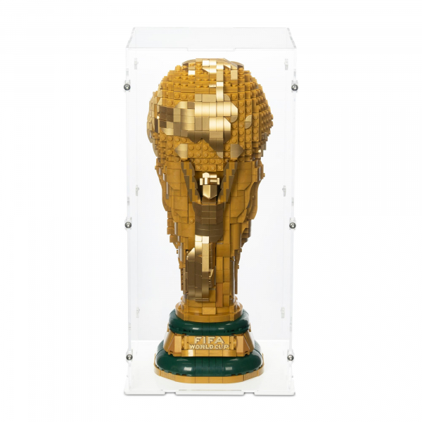 43020 Offizieller Pokal der FIFA Fußball-Weltmeisterschaft - Acryl Vitrine Lego