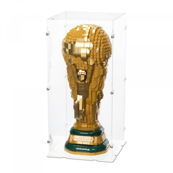 43020 Offizieller Pokal der FIFA Fußball-Weltmeisterschaft - Acryl Vitrine Lego