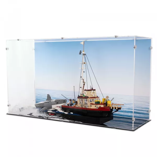 21350 Der weiße Hai - Acryl Vitrine Lego