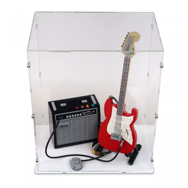 21329 Fender Stratocaster - Acryl Vitrine Lego
