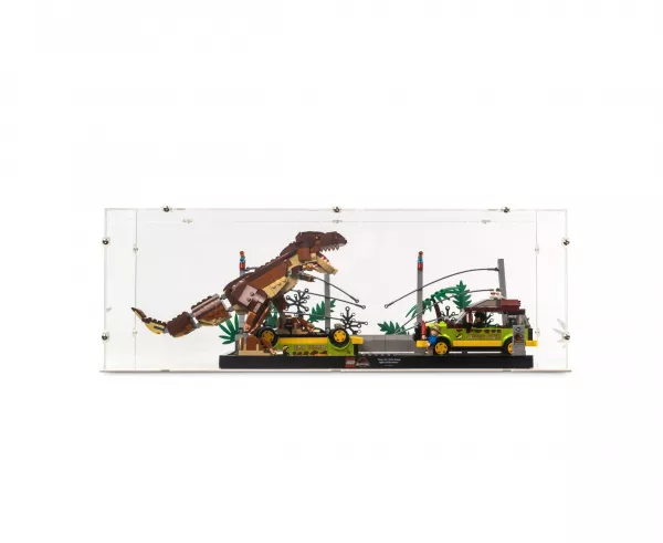 76956 Jurassic World: Ausbruch des T. Rex - Acryl Vitrine Lego