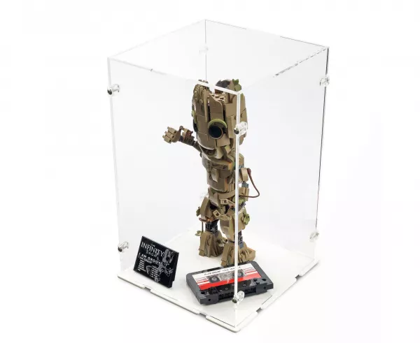 76217 Ich bin Groot - Acryl Vitrine Lego