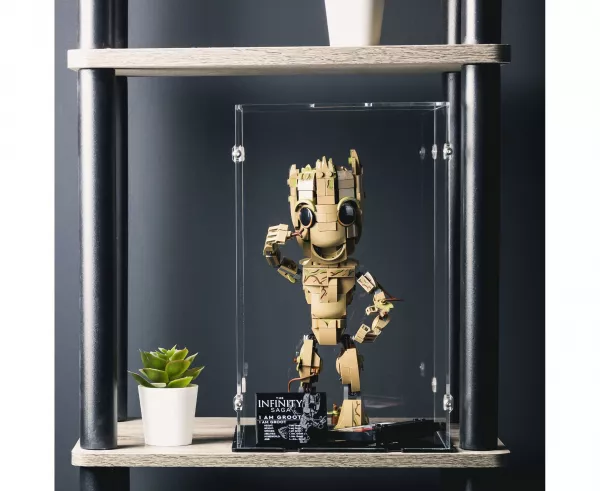 76217 Ich bin Groot - Acryl Vitrine Lego