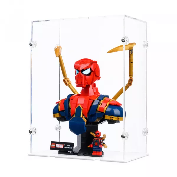 76326 Iron Spider-Man Bust - Display Case