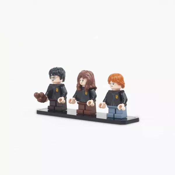 Display Plate for 3 LEGO Minifigures (Pack of 5)