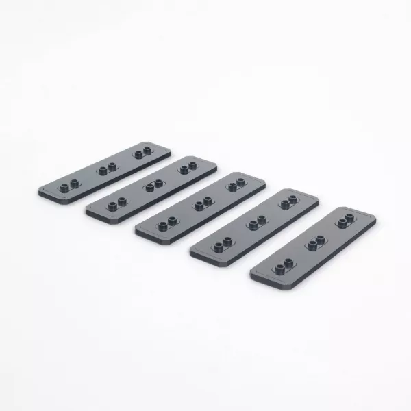 Display Plate for 3 LEGO Minifigures (Pack of 5)