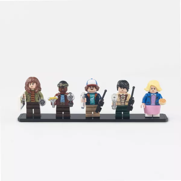 Display Plate for 5 LEGO Minifigures (Pack of 5)