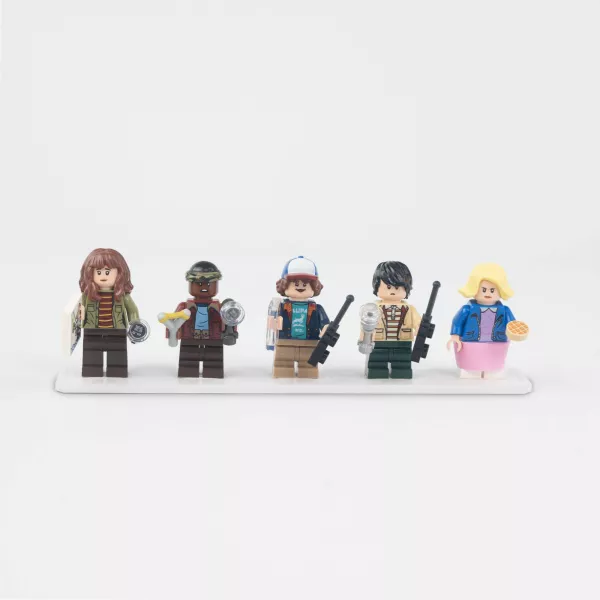 Display Plate for 5 LEGO Minifigures (Pack of 5)