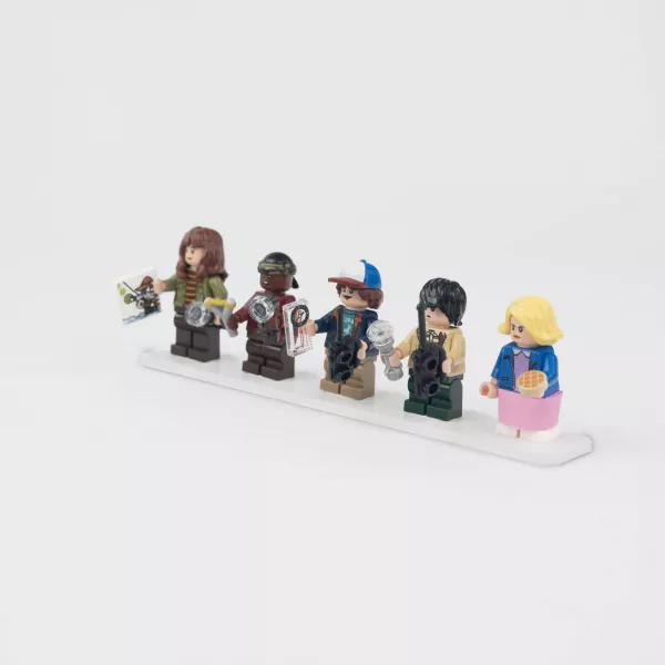 Display Plate for 5 LEGO Minifigures (Pack of 5)