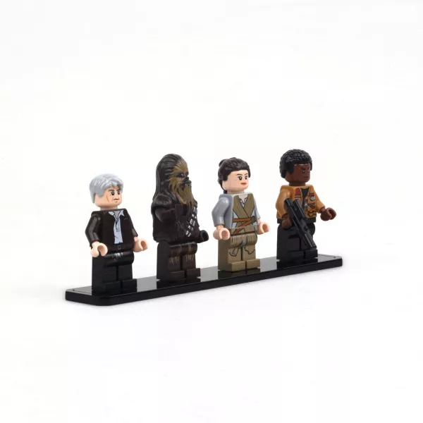 Display Plate for 4 LEGO Minifigures (Pack of 5)