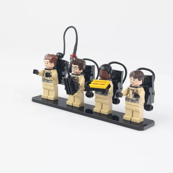 Display Plate for 4 LEGO Minifigures (Pack of 5)