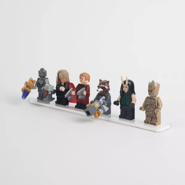 Displayständer für 6 LEGO Minifiguren (5er Pack)