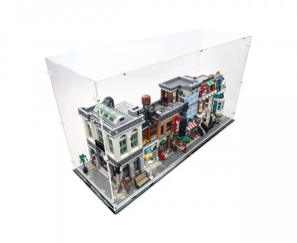 3x Lego Modular Buildings (H43) Display Case Lego