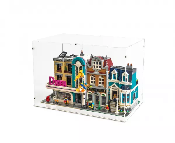 2x Lego Modular Buildings (H36) XL - Acryl Vitrine Lego