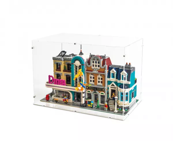 2x LEGO Modular Buildings (H36) XL Display Case