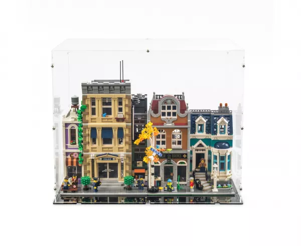 2x LEGO Modular Buildings (H43) XL Display Case