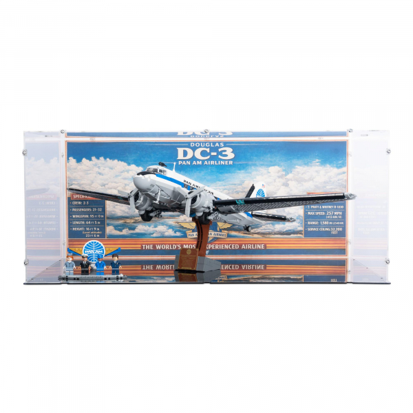 11378 Douglas DC-3 PAN AM Airliner - Display Case