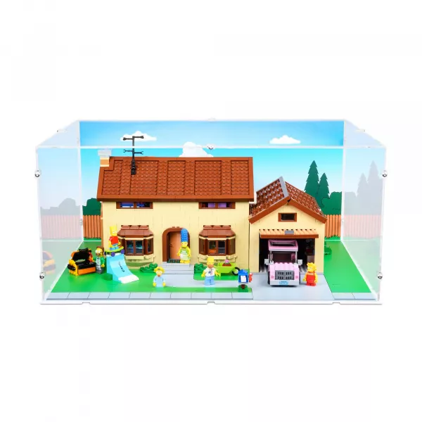 Lego 71006 Simpsons House Display Case