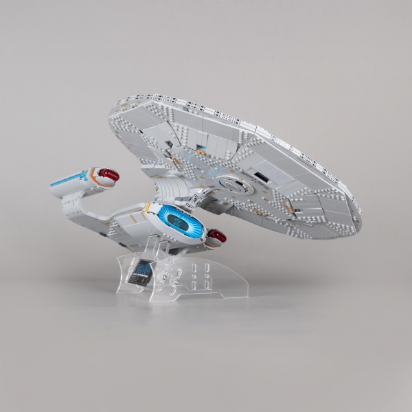 2in1 Display Stand for LEGO 10356 Star Trek U.S.S. Enterprise NCC-1701-D
