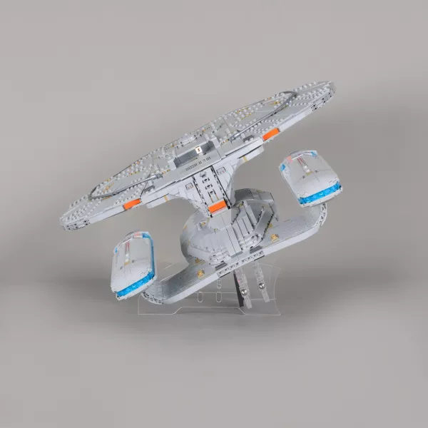 2in1 Acryl Ständer für 10356 Star Trek: U.S.S. Enterprise NCC-1701-D