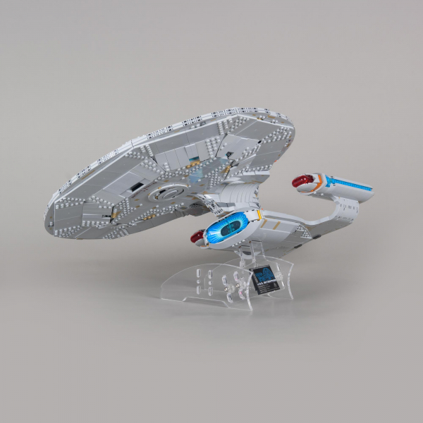 2in1 Display Stand for LEGO 10356 Star Trek U.S.S. Enterprise NCC-1701-D