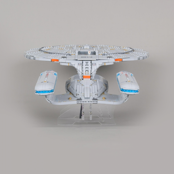 2in1 Display Stand for LEGO 10356 Star Trek U.S.S. Enterprise NCC-1701-D