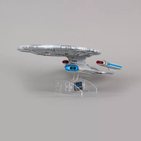 2in1 Acryl Ständer für 10356 Star Trek: U.S.S. Enterprise NCC-1701-D