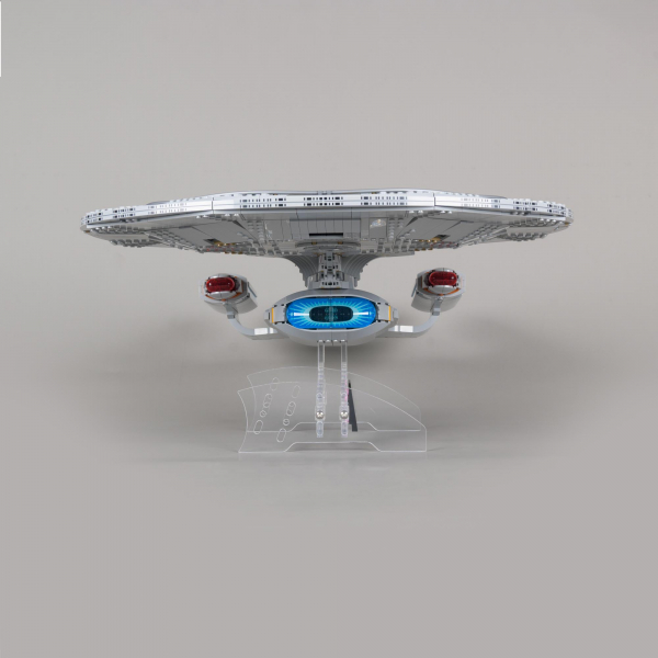 2in1 Display Stand for LEGO 10356 Star Trek U.S.S. Enterprise NCC-1701-D