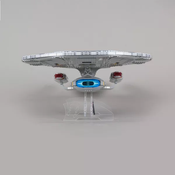 2in1 Acryl Ständer für 10356 Star Trek: U.S.S. Enterprise NCC-1701-D