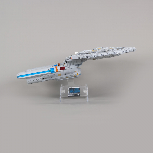 2in1 Display Stand for LEGO 10356 Star Trek U.S.S. Enterprise NCC-1701-D