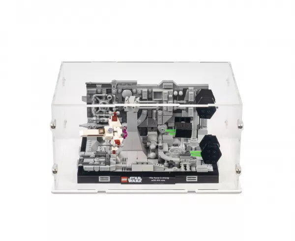 75329 Death Star Trench Run Diorama Display Case