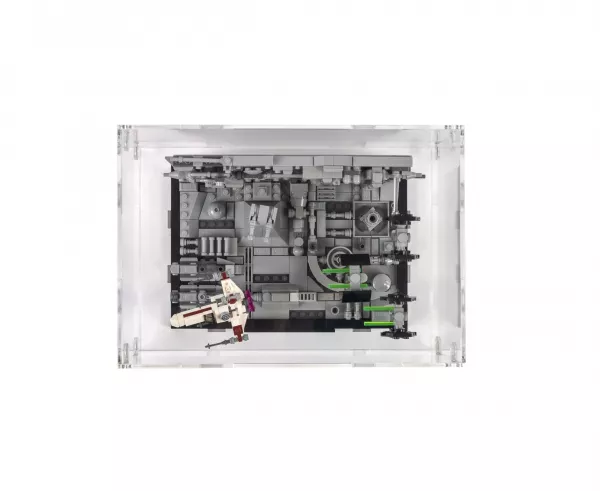 75329 Death Star Trench Run Diorama Display Case