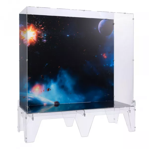 iRise Stand for 75419 Death Star or 75397 Jabbas Sail Barge Display Cases