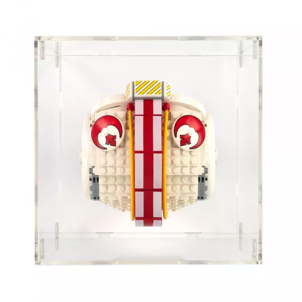 75274 + 75276 + 75277 + 75304 + 75305 + 75327 + 75328 + 75343 Star Wars Helme - Acryl Vitrine Lego