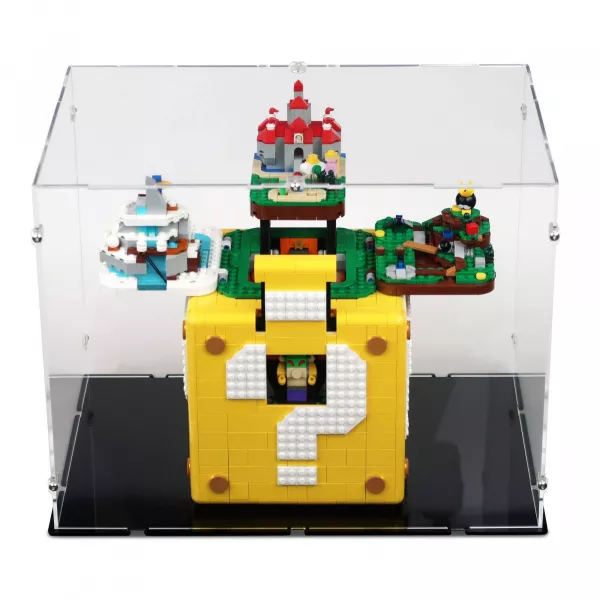 71395 Fragezeichen-Block aus Super Mario 64™ - XL Acryl Vitrine Lego