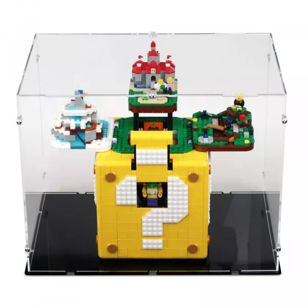 71395 Super Mario 64 Question Mark Block XL Display Case