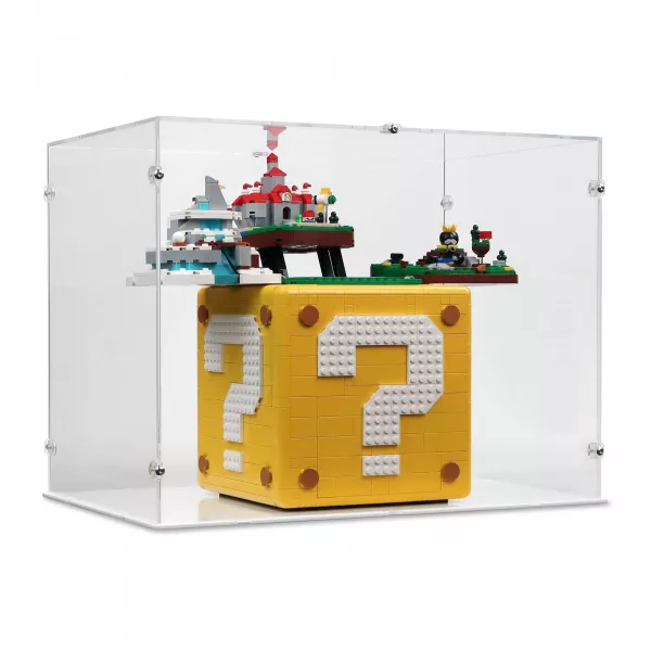 71395 Super Mario 64 Question Mark Block XL Display Case