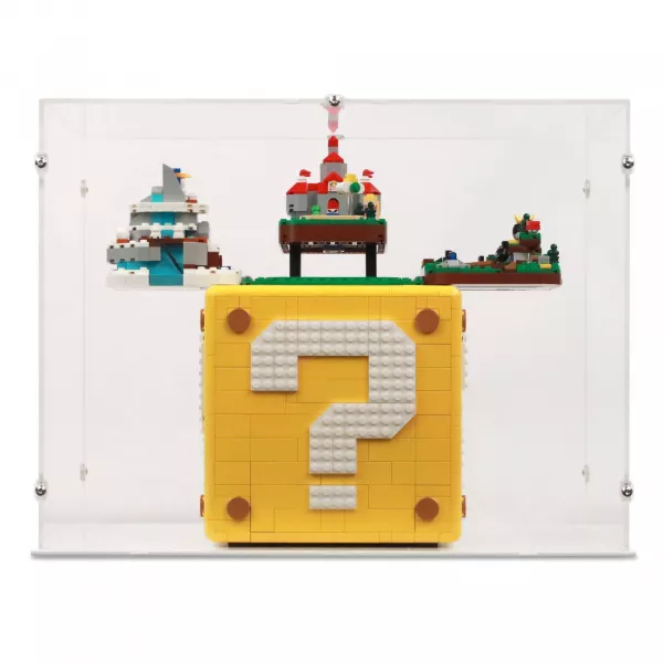 71395 Super Mario 64 Question Mark Block XL Display Case